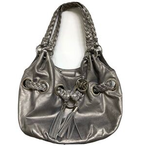 MICHAEL Michael Kors Braided Leather Satchel